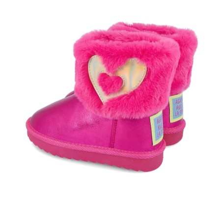 Cizmulite pentru fetite Inimioara, Agatha Ruiz De La Prada, fucsia - Img 3