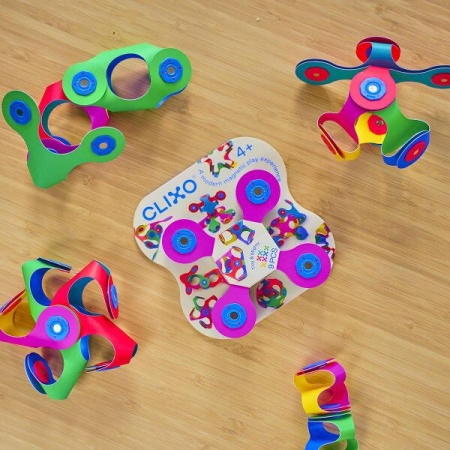 Clixo® joc magnetic de construit - Tiny &amp; Mighty (9 piese) - Img 4