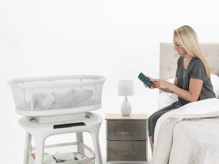 Cos de dormit cu leganare MamaRoo Basinet - Img 2
