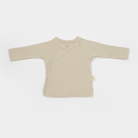 Cutie 4 piese pentru nou nascut - 100% bumbac organic - Verde pal, BabyCosy - Img 2