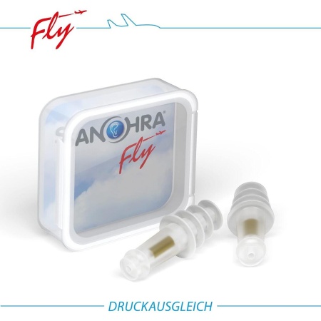 Dopuri pentru protectia urechilor la adulti pe timpul zborului cu avionul, transparente, reutilizabile, hipoalergenice, SANOHRA Fly - Img 3
