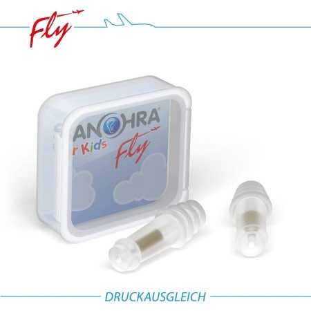 Dopuri pentru protectia urechilor la copii pe timpul zborului cu avionul, 1 an+, transparente, reutilizabile, hipoalergenice, SANOHRA Fly Kids - Img 8