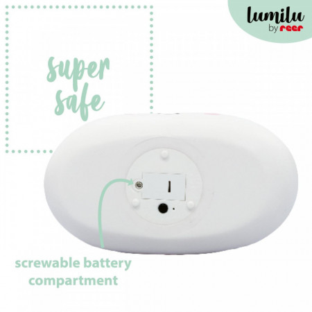Lampa de veghe cu LED, cu oprire cronometrata, forma nor, alba, Lumilu Sweet Dreams Cloud, Reer 52250 - Img 6