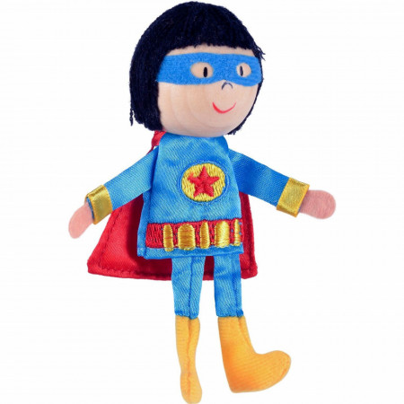 Marioneta pentru deget Baiat Supererou Fiesta Crafts FCG-1053 - Img 3
