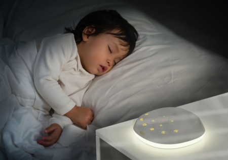 Neno Lumia Lampa de veghe pentru bebelusi cu lumini, sunete si pulsometru - Img 5