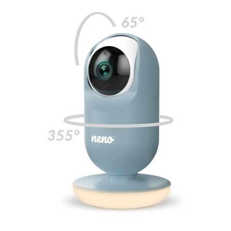 Neno Vedo Blue Baby monitor video cu ecran mare de 5’’ - Img 5