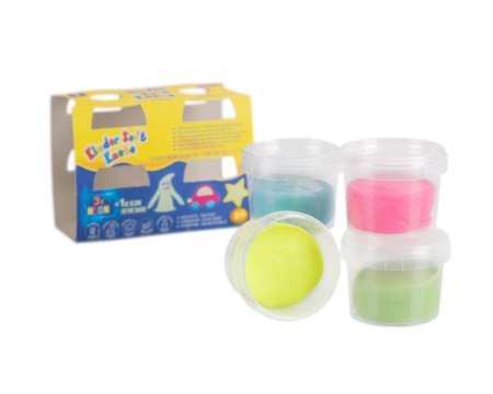 Plastilina non-toxica Kinder - Neon - Img 2