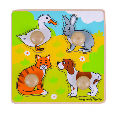 Primul meu puzzle - animale de companie - Img 4