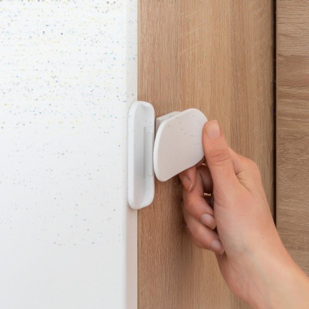 Protectie deschidere usa frigider, cuptor cu microunde, usi glisante, REER 78030 - Img 3