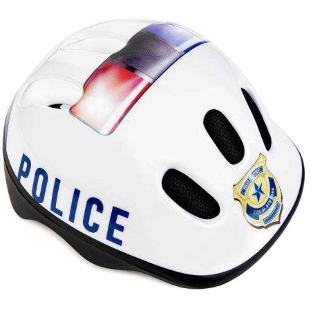 Scaun bicicleta copii SafeFront Deluxe, Pozitie montare Centru, 15 Kg si Casca Protectie XS 44-48 Police WeeRide WR10SKPL - Img 4