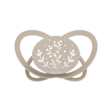 Set 2 suzete nip My Butterfly cu tetina ortodontica din silicon, forma simetrica, din materiale naturale regenerabile, fara BPA, cutie de transport si sterilizare, 16-32 luni, maro, nip My Butterfly Green 38865 - Img 2