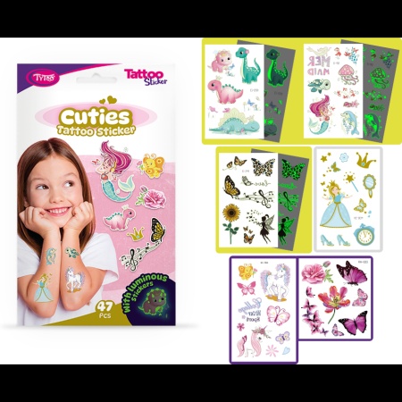 Set 47 tatuaje temporare tip autocolante Dragute Tytoo KOPXX1800015 - Img 5
