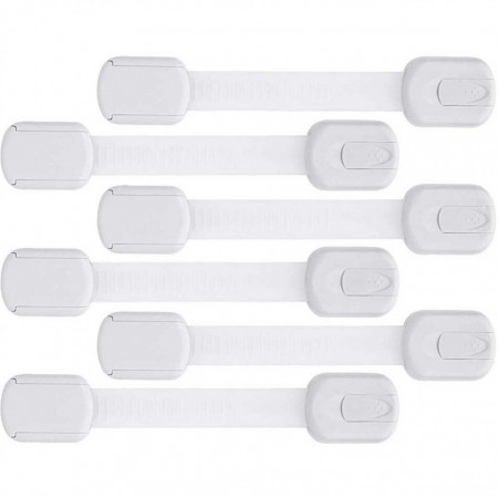 Set 6 Sisteme de siguranta multifunctionale reglabile 19 cm Bambinice BN044