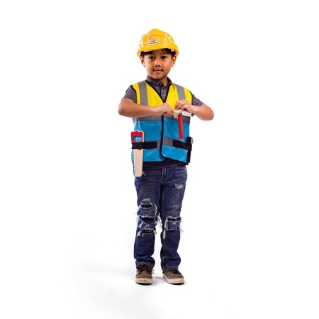 Set costum si accesorii constructor pentru copii - Img 6