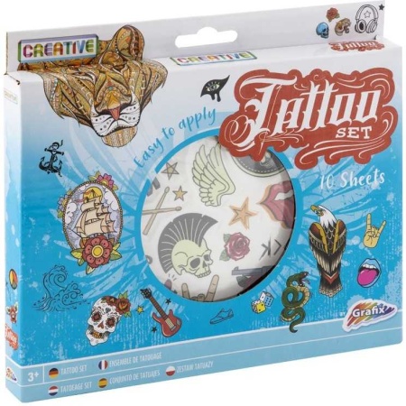 Set cu 10 coli tatuaje Grafix GR200021 - Img 2
