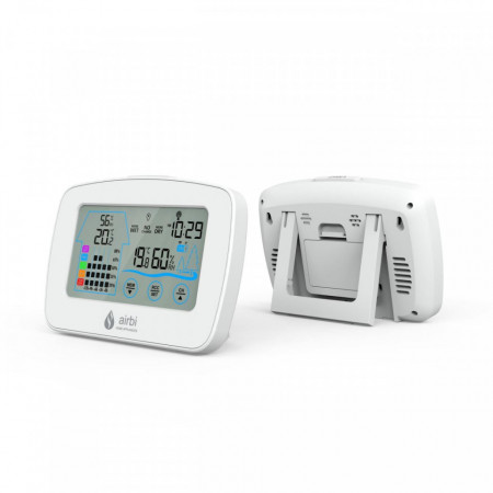 Set Termometru si higrometru digital cu transmitator wireless extern Airbi CONTROL BI1020 - Img 2