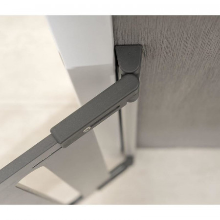 Sistem de instalare rapida EasyFix pentru porti de siguranta extensibile DesignLine, aluminiu, Reer 46051 - Img 4