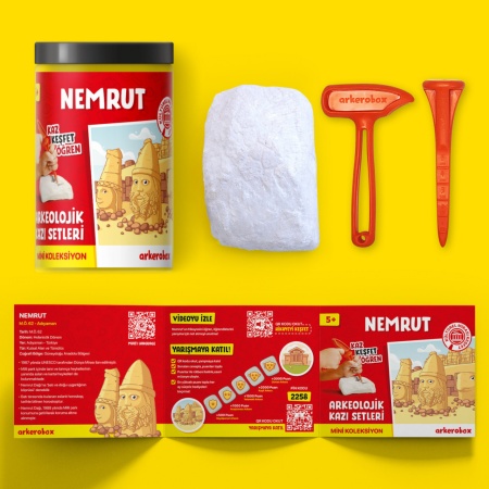 Arkerobox - Mini set arheologic educational si puzzle 3D, Nemrut - Img 2