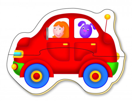 Baby Puzzles: Set de 6 puzzle-uri Transport (2 piese) - Img 4