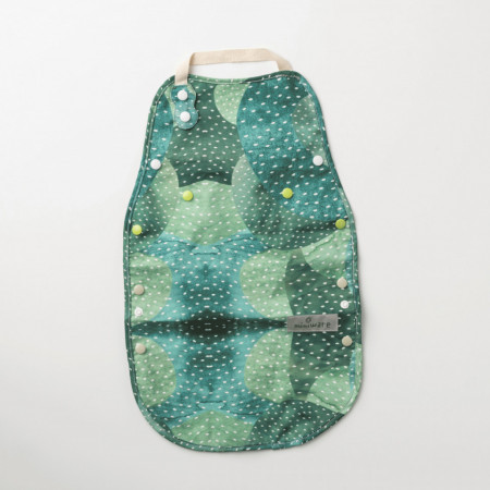 Baveta bebelusi 2 in 1 Miniware Catch &amp; Cover, Prickly Pear - Img 2