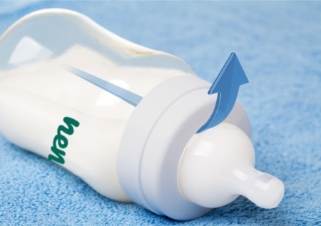 Biberon Neno 150 ml cu tetina silicon, anti-colici, debit lent - Img 2