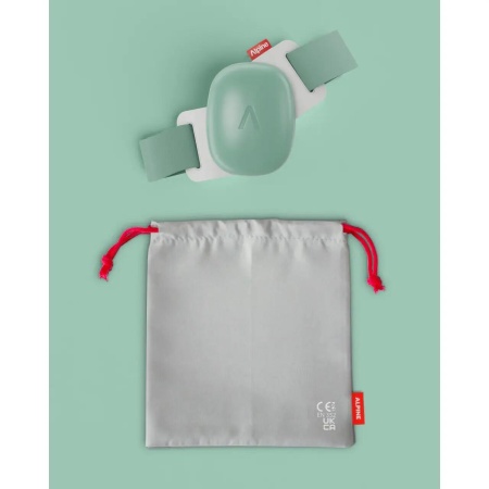 Casti antifonice pentru bebelusi si copii pana la 4 ani, ofera protectie auditiva, SNR 24, verde, ALPINE Muffy Baby Sage Green ALP29734 - Img 3