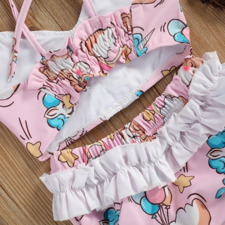 Costum de baie Unicorni din 2 piese Drool - Img 5