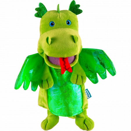 Marioneta de mana Dragonul Verde Fiesta Crafts FCT-2186 - Img 3