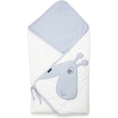 Paturica multifunctionala cu broderie Girafa Womar Zaffiro AN-OWZF-04GR - Img 5
