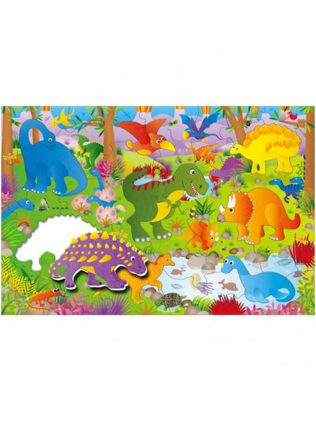 Puzzle Podea: Dinozauri (30 piese) - Img 2