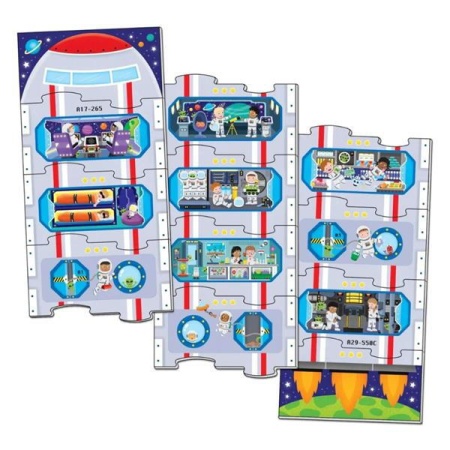 Puzzle vertical - Nava spatiala (12 piese) - Img 2