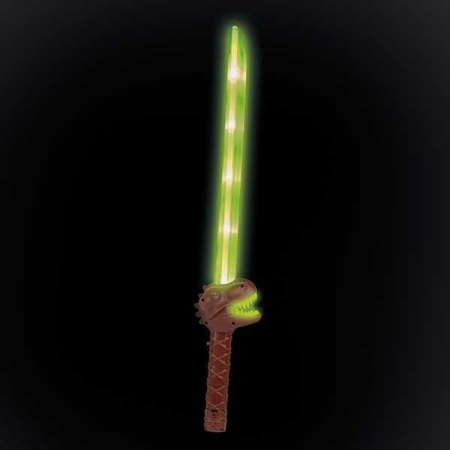 Sabie laser cu sunete si lumini Jurassic Revival 74cm Toi-Toys TT12054A - Img 5