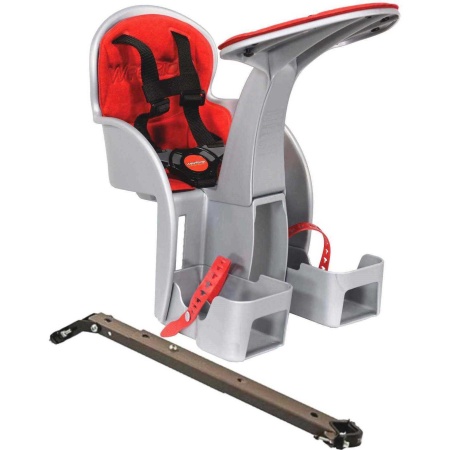 Scaun bicicleta copii SafeFront Clasic, Pozitie montare Centru, 15 Kg si si Casca Protectie XS 44-48 Penguin WeeRide WR09SKPG - Img 2