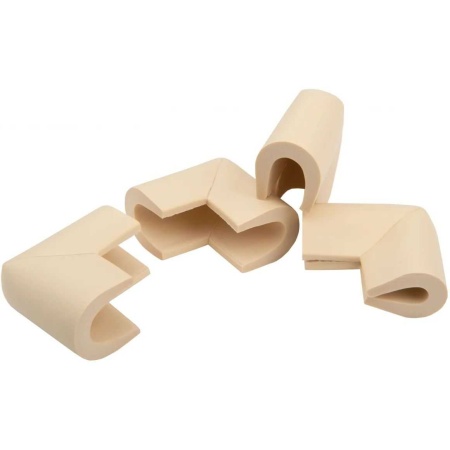 Set 4 protectii colturi in forma U, 3.5 x 0.7 x 6 cm OEM MY6863