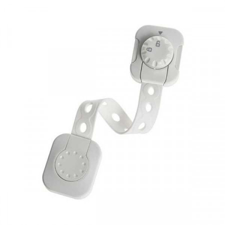 Set 6 sisteme de siguranta multifunctionale reglabile 23.3 cm, cu lacat Iso Trade MY6843 - Img 3