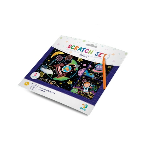Set creativ de razuit - Spatiul cosmic - Img 3