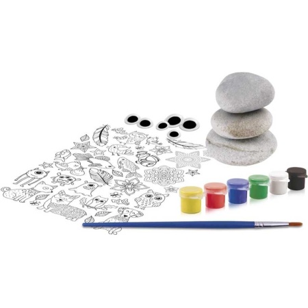 Set pictura pe pietre, 17 piese Grafix GR200026 - Img 3