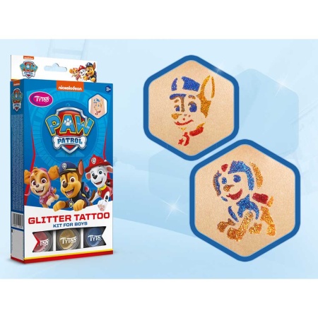 Set tatuaje temporare cu sclipici Paw Patrol Tytoo KKCTT2310026 - Img 9