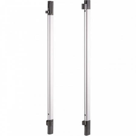Sistem de instalare rapida EasyFix pentru porti de siguranta extensibile DesignLine, aluminiu, Reer 46051