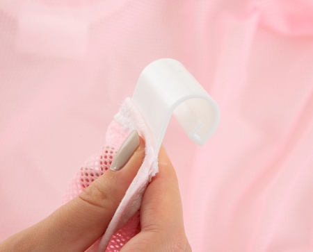 Suport textil pentru cadita Babyjem, roz - Img 5