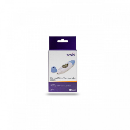 Termometru cu infrarosii pentru tampla si ureche SCALA SC53TM - Img 3