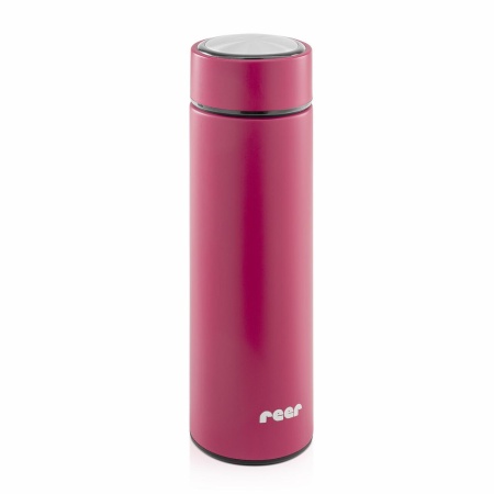 Termos din otel inoxidabil vidat ColourDesign, 450 ml, rosu, Reer 90014 - Img 7