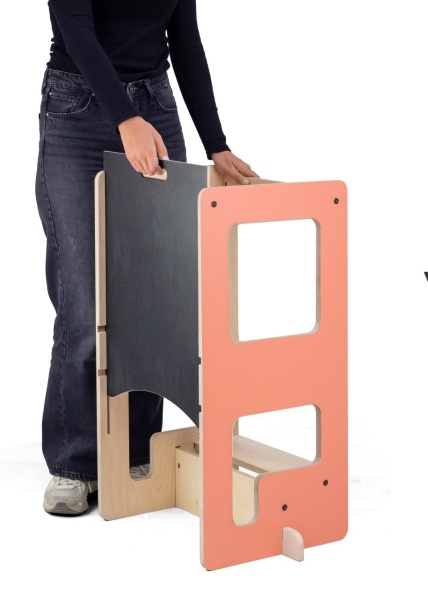Turn de invatare multifunctional Kule Flip, Roz, MamaToyz - Img 3