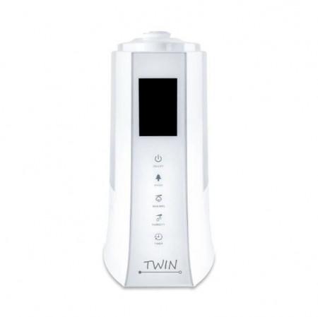 Umidificator cu ionizare si difuzor arome TWIN alb, Airbi BI3222 - Img 7