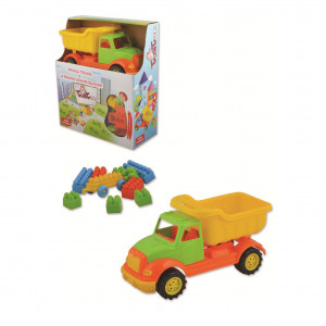 Autobasculanta 30 cm cu 36 piese constructie Ucar Toys UC103 - Img 3