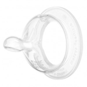 Biberon cu gat larg Unisex PP 260 ml, tetina silicon ortodontica, debit mediu,0+ luni, nip 35040 - Img 2