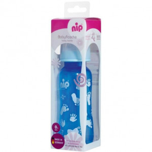Biberon Trendy Boy PP 250 ml cu tetina silicon pt lapte, nr 1, nip 35036 - Img 4