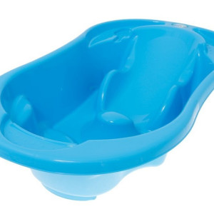 Cadita Bebe Cu Forma Anatomica TEGA Komfort Albastru Mat