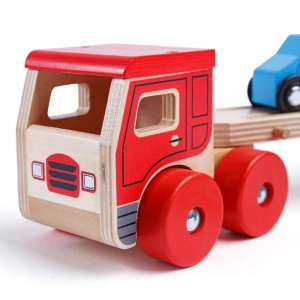 Camion cu platforma pentru masinute - Img 5