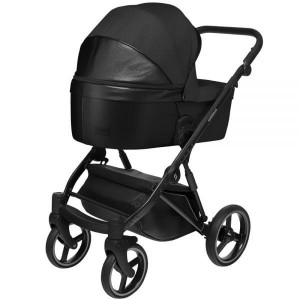 Carucior 2 in 1 Oslo+, Onyx, Negru, Skiddou - Img 6